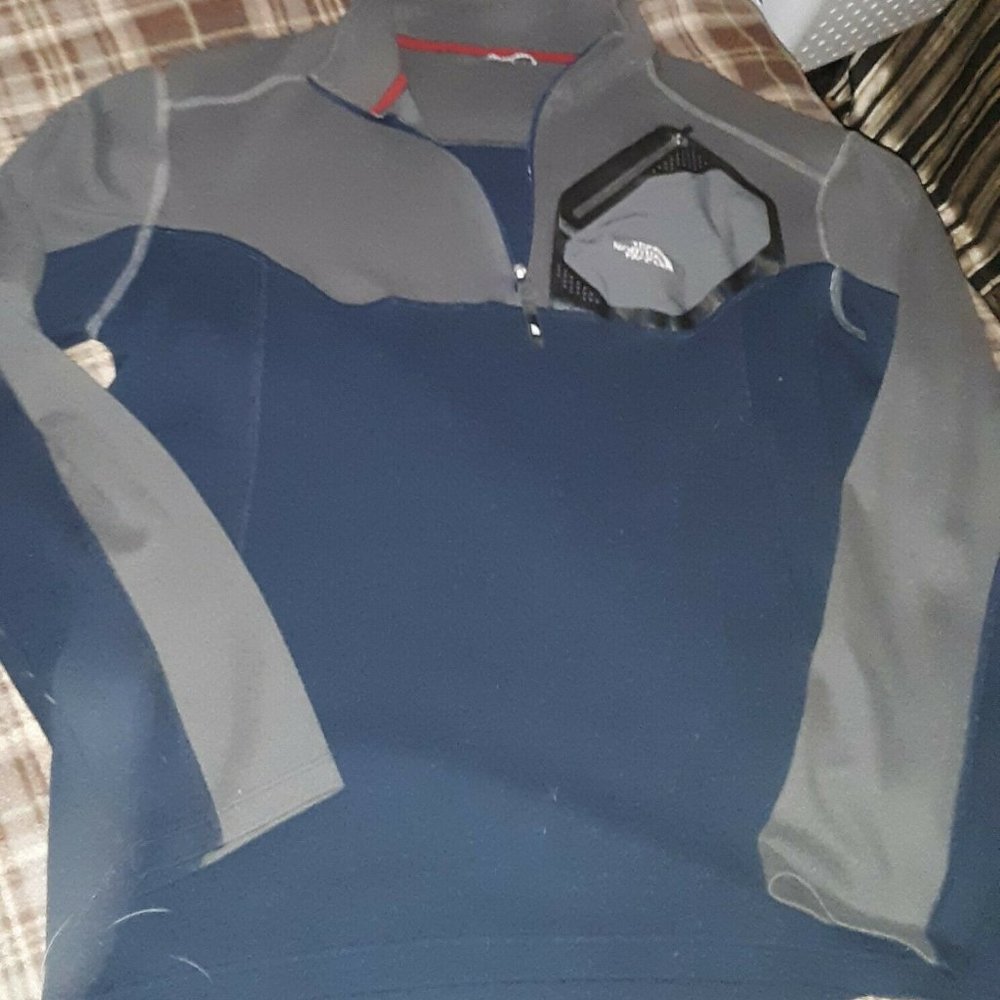Nice Mens The North Face 3/4 Zip Active Shirt M - Picture 1 of 1